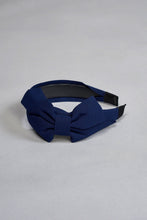 Load image into Gallery viewer, Headband with Bow, Blue