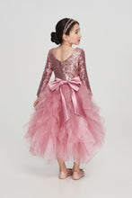 Load image into Gallery viewer, Sequins Top Tulle Dress