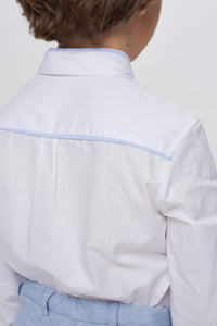 Checkered Collar Shirt