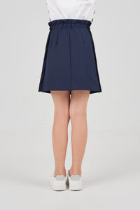Skirt With Velvet Trim