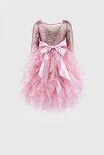 Load image into Gallery viewer, Sequins Top Tulle Dress