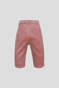 Pantalones de terciopelo rosa