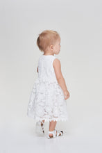 Load image into Gallery viewer, Crochet Lace Puffy Dress