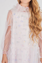 Load image into Gallery viewer, Butterfly Embellished Hooded Dress