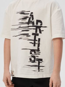 Camiseta estampada "Artista"