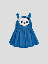 Load image into Gallery viewer, Panda Dress and Bodysuit Set