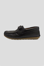 Load image into Gallery viewer, Velcro Moccasins, Black