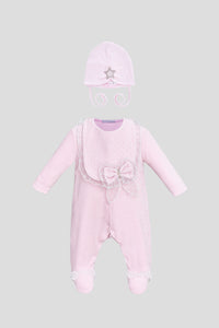 Velour Coverall with Bib