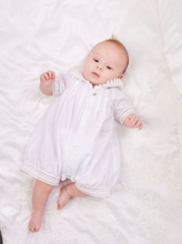 Load image into Gallery viewer, Bell Sleeve Baptismal/Christening Romper