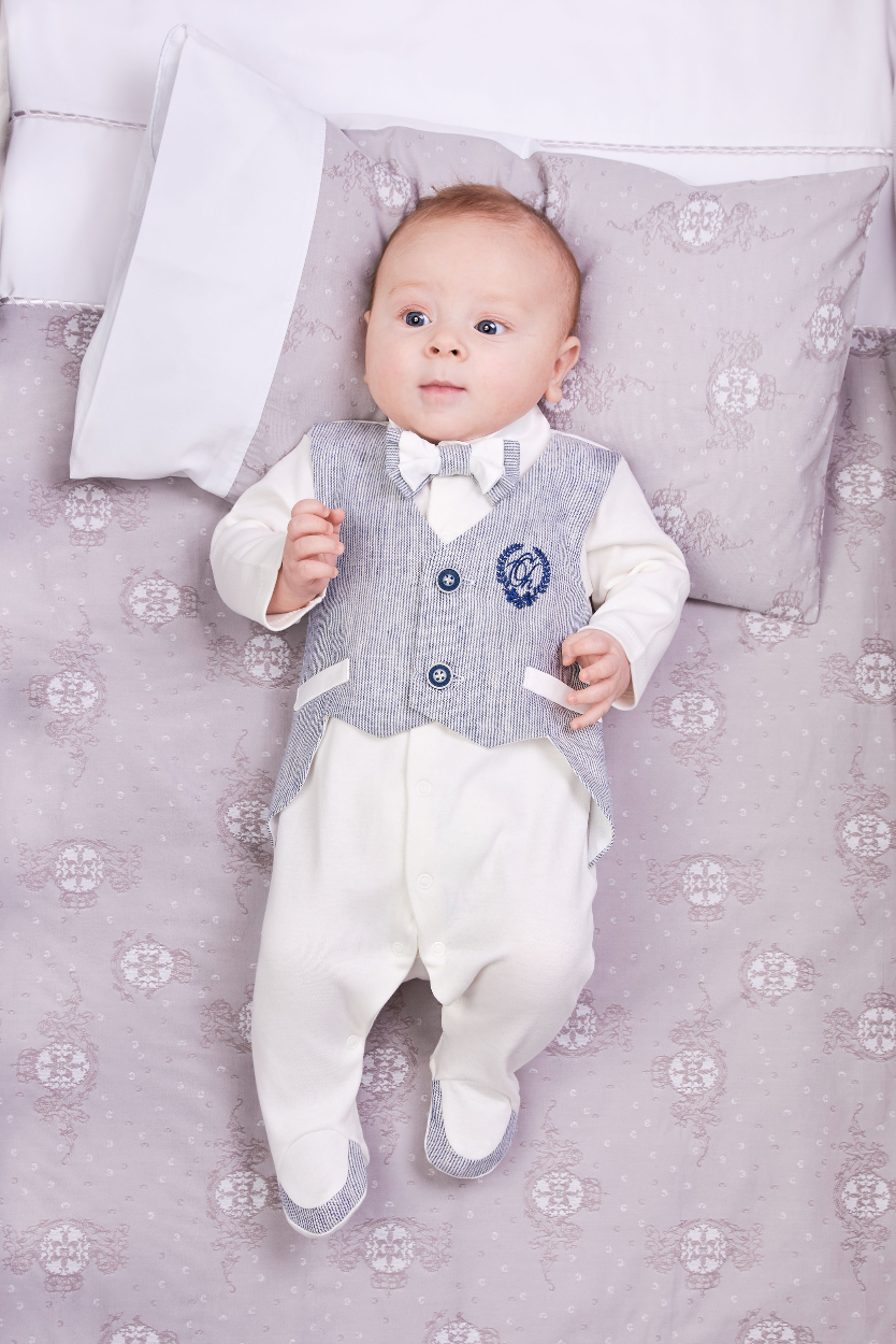 Vest and Bow-Tie Tuxedo Coverall