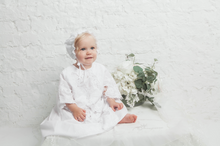 Load image into Gallery viewer, Baptismal and Christening Gown with Bonnet