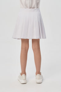 "PREPPY" Chain Pleated Skirt