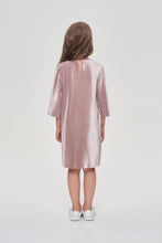 Load image into Gallery viewer, Pleated Velour Dress