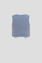 Load image into Gallery viewer, Contrast Buttons Vest