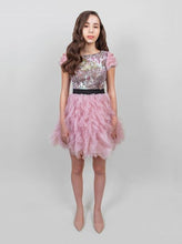 Load image into Gallery viewer, Fluffy Sleeves and Skirt Elegant Dress