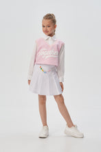 Load image into Gallery viewer, &quot;PREPPY&quot; Chain Pleated Skirt