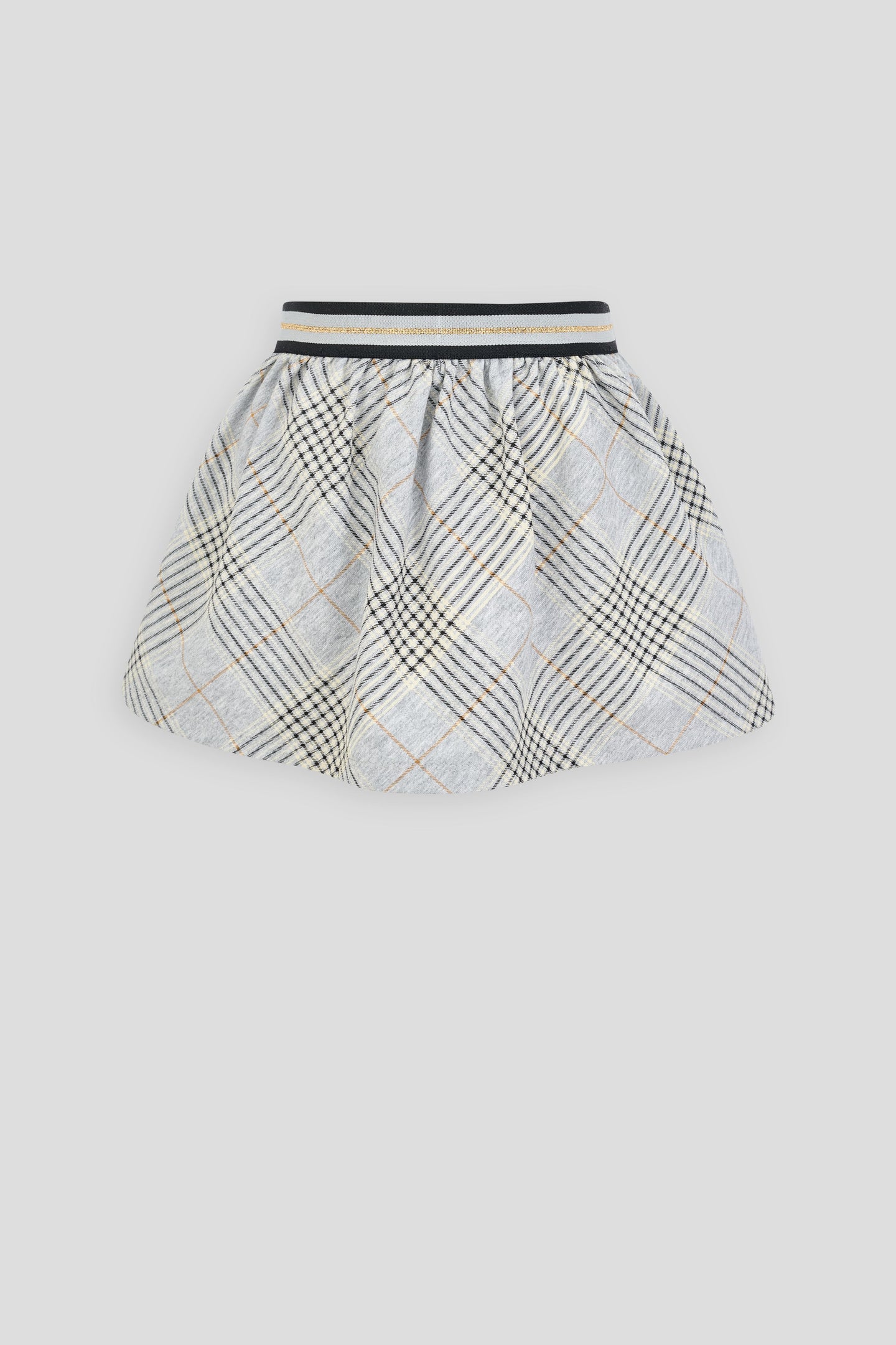 Plaid Print Skirt