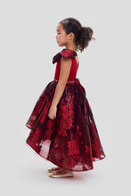 Load image into Gallery viewer, Brocade Bow Dress