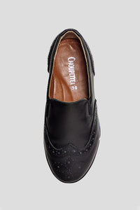 Contrast Platform Oxford Shoes