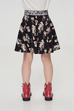 Load image into Gallery viewer, Floral Print Banded Skirt