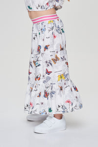 Butterfly Tiered Skirt