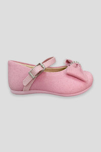 Mary Jane Flats with Bow