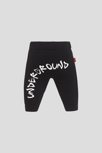 "Underground" Print Sweatpants