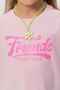 Top con collar Friends Forever