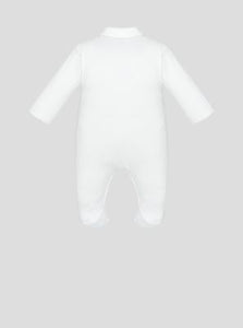 Tuxedo Imitation Coverall with Hat