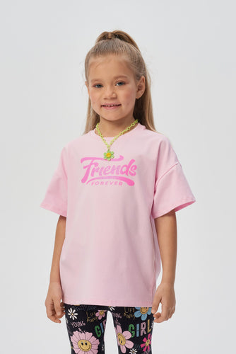 Friends Forever Top with Necklace
