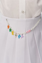 Load image into Gallery viewer, &quot;PREPPY&quot; Chain Pleated Skirt