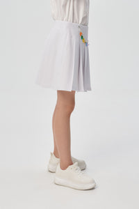 "PREPPY" Chain Pleated Skirt