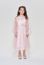 Load image into Gallery viewer, Cold Shoulders Tulle Dress