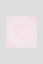 Load image into Gallery viewer, Lace Heart Embellished Blanket