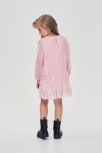 Load image into Gallery viewer, Velvet Houndstooth Dress