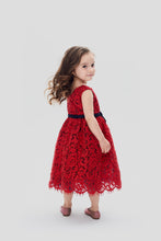 Load image into Gallery viewer, Lace Bow Dress