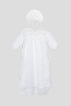 Load image into Gallery viewer, Bell Sleeve Christening/Baptismal Lace Dress