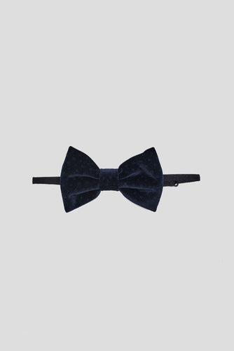 Luxury Velvet Bow Tie, Blue