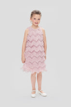 Load image into Gallery viewer, Fringe Fluffy Dress