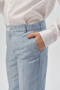 Stripe Linen Pants
